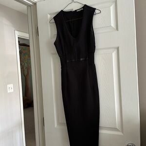 Zara w&b collection black dress